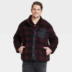 Men's High Pile Fleece Faux Fur Jacket - Goodfellow & Co™ Red 7 Men's High Pile Fleece Faux Fur Jacket - Goodfellow & Co™ Red -Refrigiwear Sale Shop GUEST 041a0765 6940 44eb a4db 94262aa9c81f