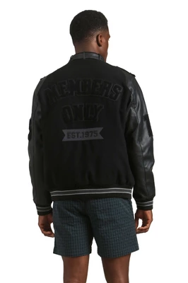 Members Only - Men's Varsity Jacket 2 Members Only - Men's Varsity Jacket - Image 2