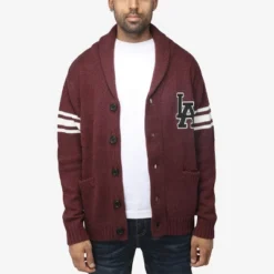 X RAY Men's Shawl Collar Heavy Gauge Cardigan With City Patch -Refrigiwear Sale Shop GUEST 0a6ef599 6abd 46a7 8732 bdf45696052e