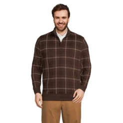 Lands' End Men's Bedford Rib Quarter Zip Sweater -Refrigiwear Sale Shop GUEST 0bd9e857 f926 4de3 ad0b f8d5a6c8d438