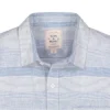 Hope & Henry Mens' Linen Short Sleeve Button Down Shirt