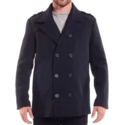 Alpine Swiss Jake Mens Wool Pea Coat Double Breasted Peacoat Jacket -Refrigiwear Sale Shop GUEST 0e9c56b7 6f36 4b7c 88f1 3dfe3f0794d6