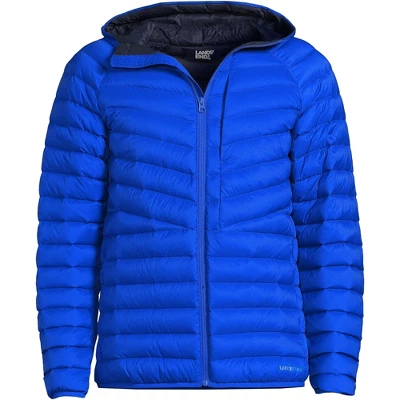 Lands' End Men's Wanderweight Ultralight Packable Hooded Down Jacket 5 Lands' End Men's Wanderweight Ultralight Packable Hooded Down Jacket - Image 5