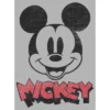 Men's Mickey & Friends Mickey Mouse Retro Headshot Pull Over Hoodie