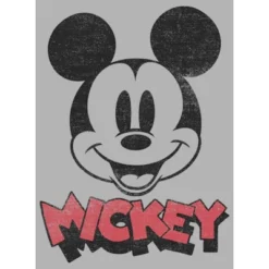 Men's Mickey & Friends Mickey Mouse Retro Headshot Pull Over Hoodie
