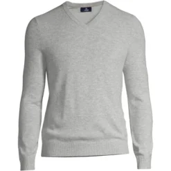 Lands' End Men's Fine Gauge Cashmere V-neck Sweater -Refrigiwear Sale Shop GUEST 14e32de9 f133 4b5a a1f6 130fad9971c4