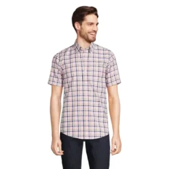 Lands' End Men's Short Sleeve Traditional Fit No Iron Sportshirt 12 Lands' End Men's Short Sleeve Traditional Fit No Iron Sportshirt -Refrigiwear Sale Shop GUEST 14feba6e c055 455f 9af1 091caf13e2ac