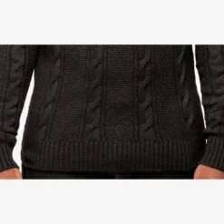 X RAY Men's Cable Knit Crewneck Pullover Sweater -Refrigiwear Sale Shop GUEST 1615af06 d456 4844 a479 807641854cbf