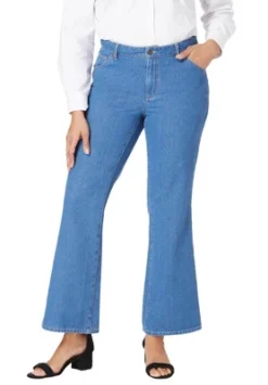 Jessica London Women’s Plus Size Classic Denim Flare