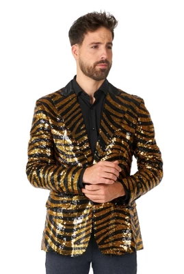 OppoSuits - Printed Theme Party Men's Blazers 3 OppoSuits - Printed Theme Party Men's Blazers - Image 3