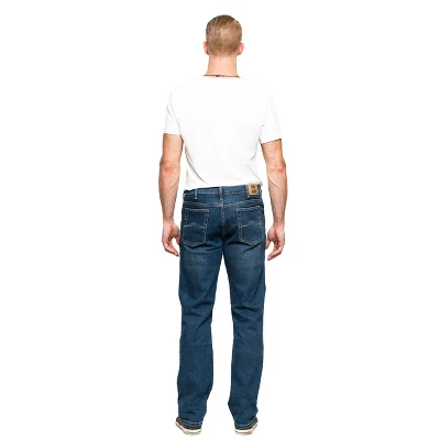 Full Blue Men's 5-Pocket Stretch Regular Fit Jean 4 Full Blue Men's 5-Pocket Stretch Regular Fit Jean - Image 4
