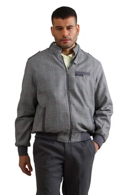 Members Only - Men's Anderson Glen Plaid Iconic Racer Jacket 7 Members Only - Men's Anderson Glen Plaid Iconic Racer Jacket - Image 7
