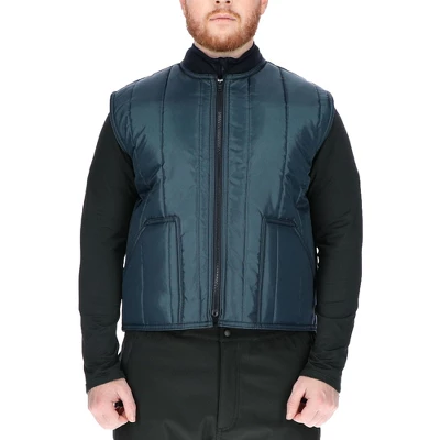 RefrigiWear Men's Econo-Tuff Warm Lightweight Fiberfill Insulated Workwear Vest 1 RefrigiWear Men's Econo-Tuff Warm Lightweight Fiberfill Insulated Workwear Vest