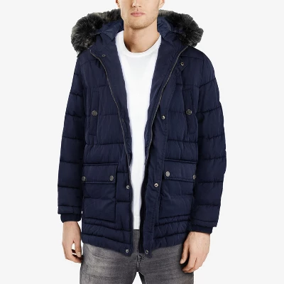 X RAY Men's Hooded Puffer Jacket Winter Parka Jacket Warm Ski Coat 8 X RAY Men's Hooded Puffer Jacket Winter Parka Jacket Warm Ski Coat - Image 8