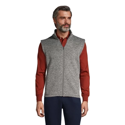 Lands' End Men's Sweater Fleece Vest 5 Lands' End Men's Sweater Fleece Vest - Image 5