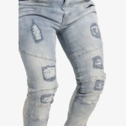 RAW X Men's Skinny Fit Fashion Moto Denim Jeans -Refrigiwear Sale Shop GUEST 1f1d9662 725e 42a5 bdbc a873294a30c6