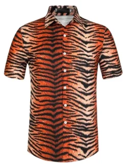 Lars Amadeus Men's Casual Summer Animal Leopard Printed Short Sleeves Button Shirts 13 Lars Amadeus Men's Casual Summer Animal Leopard Printed Short Sleeves Button Shirts -Refrigiwear Sale Shop GUEST 275628c2 8212 4a1a aec4 4aa563ff99fa