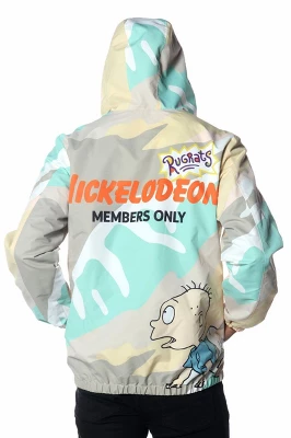 Members Only Men's Big Chucky Nickelodeon Windbreaker Jacket 1 Members Only Men's Big Chucky Nickelodeon Windbreaker Jacket