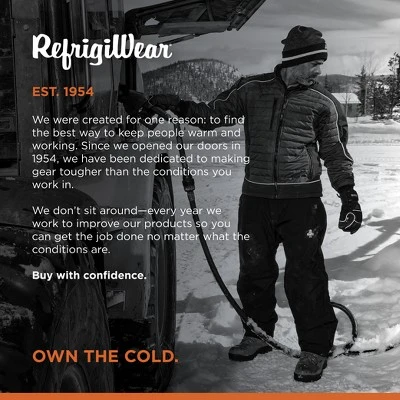 RefrigiWear Men's Frostline Insulated Jacket With Performance-Flex 5 RefrigiWear Men's Frostline Insulated Jacket With Performance-Flex - Image 5