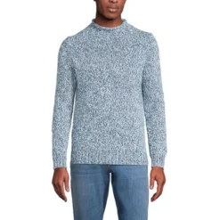 Lands' End Men's Cotton Drifter Rollneck Sweater -Refrigiwear Sale Shop GUEST 29f03864 1eae 46b9 97e0 5638df8aee60