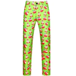 Lars Amadeus Men's Flat Front Funny Party Cosplay Costume Christmas Printed Pants -Refrigiwear Sale Shop GUEST 2b393e07 7c46 4750 82f8 4429165c157d