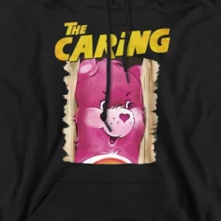 Men's Care Bears Halloween The Caring Pull-Over Hoodie, Black, 4X Large
