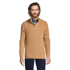 Lands' End Men's Cotton Blend Button Mock Neck Sweater 5 Lands' End Men's Cotton Blend Button Mock Neck Sweater -Refrigiwear Sale Shop GUEST 2d1a1e27 67c1 4818 840b a286b34e0747