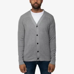 X RAY Men's Cotton Cardigan Sweater, V-Neck & Shawl Collar Soft Cable Knit Button Down Cardigan -Refrigiwear Sale Shop GUEST 2d2274b9 ee82 46ff aaea d7b984e02ee7