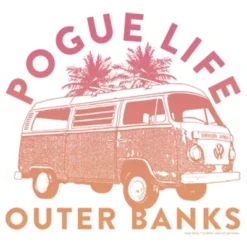Men's Outer Banks Pogue Life Bus Pull Over Hoodie