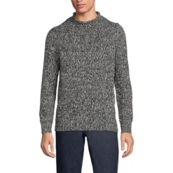 Lands' End Men's Cotton Drifter Rollneck Sweater -Refrigiwear Sale Shop GUEST 357e378e f0b2 4920 acfc c90d2164ad1c