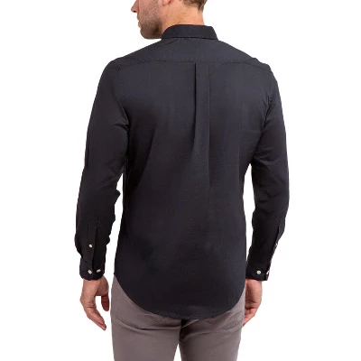 U.S. Polo Assn. Men's Solid Stretch Poplin Long Sleeve Button Down Shirt 1 U.S. Polo Assn. Men's Solid Stretch Poplin Long Sleeve Button Down Shirt