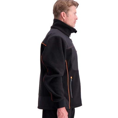 RefrigiWear Men's Insulated PolarForce Hybrid Fleece Jacket With HiVis Piping 5 RefrigiWear Men's Insulated PolarForce Hybrid Fleece Jacket With HiVis Piping - Image 5