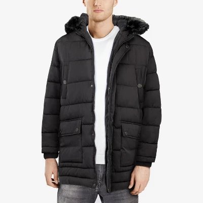 X RAY Men's Hooded Puffer Jacket Winter Parka Jacket Warm Ski Coat 7 X RAY Men's Hooded Puffer Jacket Winter Parka Jacket Warm Ski Coat - Image 7