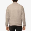 X RAY Men's Full Zip Cardigan Sweater, Casual Slim Fit Long Sleeve Knitted Zip Up Jacket For Fall & Winter