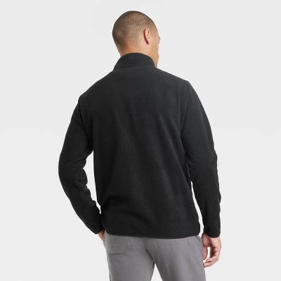 Men's Quarter-Zip Fleece Sweatshirt - Goodfellow & Co™ 1 Men's Quarter-Zip Fleece Sweatshirt - Goodfellow & Co™