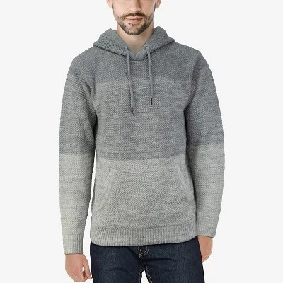 X RAY Men's Slim Fit Knitted Hoodie Sweater, Casual Color Block Hooded Pullover Top 8 X RAY Men's Slim Fit Knitted Hoodie Sweater, Casual Color Block Hooded Pullover Top - Image 8