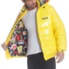 Members Only Mens Shiny Collab Puffer Jacket