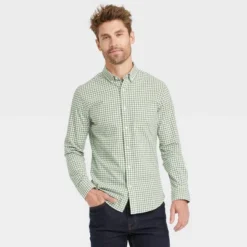 Men's Slim Fit Every Wear Long Sleeve Button-Down Shirt - Goodfellow & Co™ -Refrigiwear Sale Shop GUEST 3bacd283 7650 4d79 b6d4 0cca4378bd09
