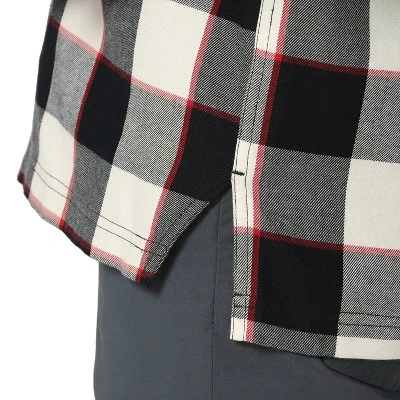 Wrangler Men's Regular Fit ATG Plaid Long Sleeve Button-Down Shirt 3 Wrangler Men's Regular Fit ATG Plaid Long Sleeve Button-Down Shirt - Image 3