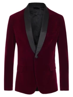 Lars Amadeus Men's Slim Fit One Button Shawl Lapel Wedding Tuxedo Velvet Blazer 11 Lars Amadeus Men's Slim Fit One Button Shawl Lapel Wedding Tuxedo Velvet Blazer -Refrigiwear Sale Shop GUEST 3d79ee04 aa06 4c7f b00f 670dd74c98db