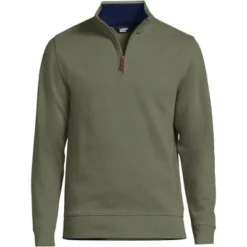 Lands' End Men's Bedford Rib Quarter Zip Sweater -Refrigiwear Sale Shop GUEST 43fe1282 c3ca 49b2 a0f0 11e51499dd2d