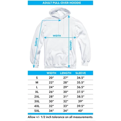 Men's Care Bears Halloween The Caring Pull-Over Hoodie, Black, 4X Large 4 Men's Care Bears Halloween The Caring Pull-Over Hoodie, Black, 4X Large - Image 4