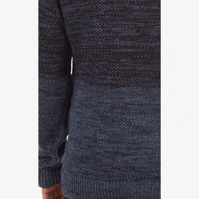 X RAY Men's Slim Fit Knitted Hoodie Sweater, Casual Color Block Hooded Pullover Top 4 X RAY Men's Slim Fit Knitted Hoodie Sweater, Casual Color Block Hooded Pullover Top - Image 4