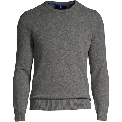 Lands' End Men's Fine Gauge Cashmere Crewneck Sweater 8 Lands' End Men's Fine Gauge Cashmere Crewneck Sweater - Image 8