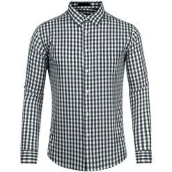 Lars Amadeus Men's Button Down Long Sleeves Gingham Plaid Dress Shirts 13 Lars Amadeus Men's Button Down Long Sleeves Gingham Plaid Dress Shirts -Refrigiwear Sale Shop GUEST 4be8f603 beb9 4115 a37f 259d52fd94db