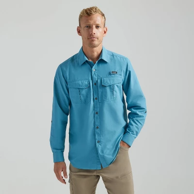 Wrangler Men's ATG Long Sleeve Fishing Button-Down Shirt 9 Wrangler Men's ATG Long Sleeve Fishing Button-Down Shirt - Image 9