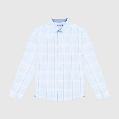 Van Heusen Men's Printed Long Sleeve Button-Down Shirt 2 Van Heusen Men's Printed Long Sleeve Button-Down Shirt - Image 2