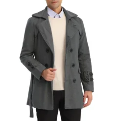 Lars Amadeus Men's Trench Coat Slim Fit Double Breasted Notch Lapel Pea Coat 11 Lars Amadeus Men's Trench Coat Slim Fit Double Breasted Notch Lapel Pea Coat -Refrigiwear Sale Shop GUEST 557278cd 828e 4dbb 9339 b81266082c81
