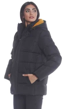 Members Only Women Utility Puffer Oversized Jacket