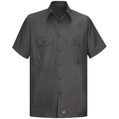 Red Kap® Men's Short Sleeve Solid Rip Stop Shirt 4 Red Kap® Men's Short Sleeve Solid Rip Stop Shirt - Image 4